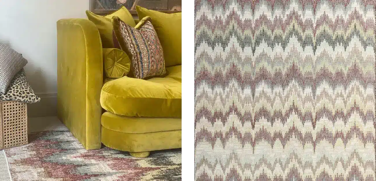 Bargello Rug designed by Trove
