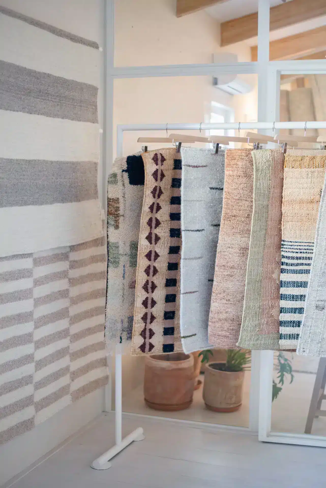 Coral and Hive SA Showroom Natural Fiber Handwoven Rugs
