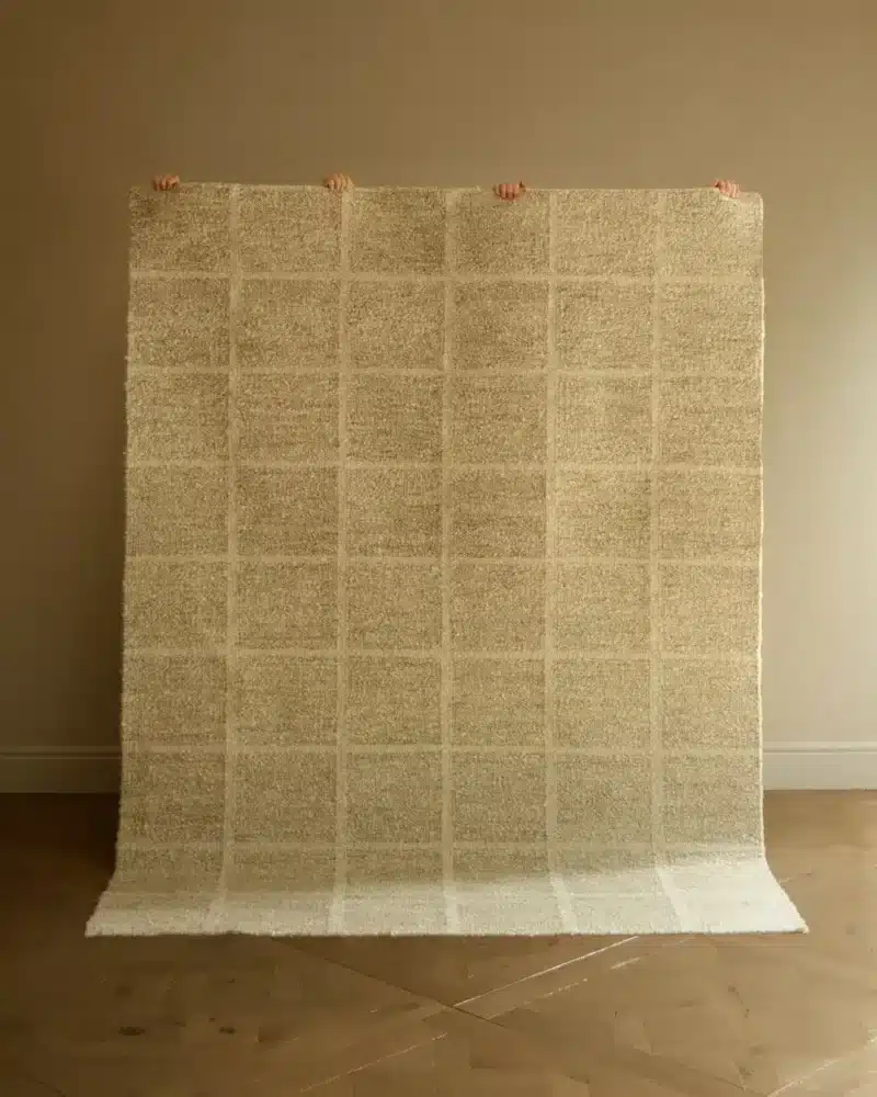 Thula Frame Rug handwoven natural fibre rug