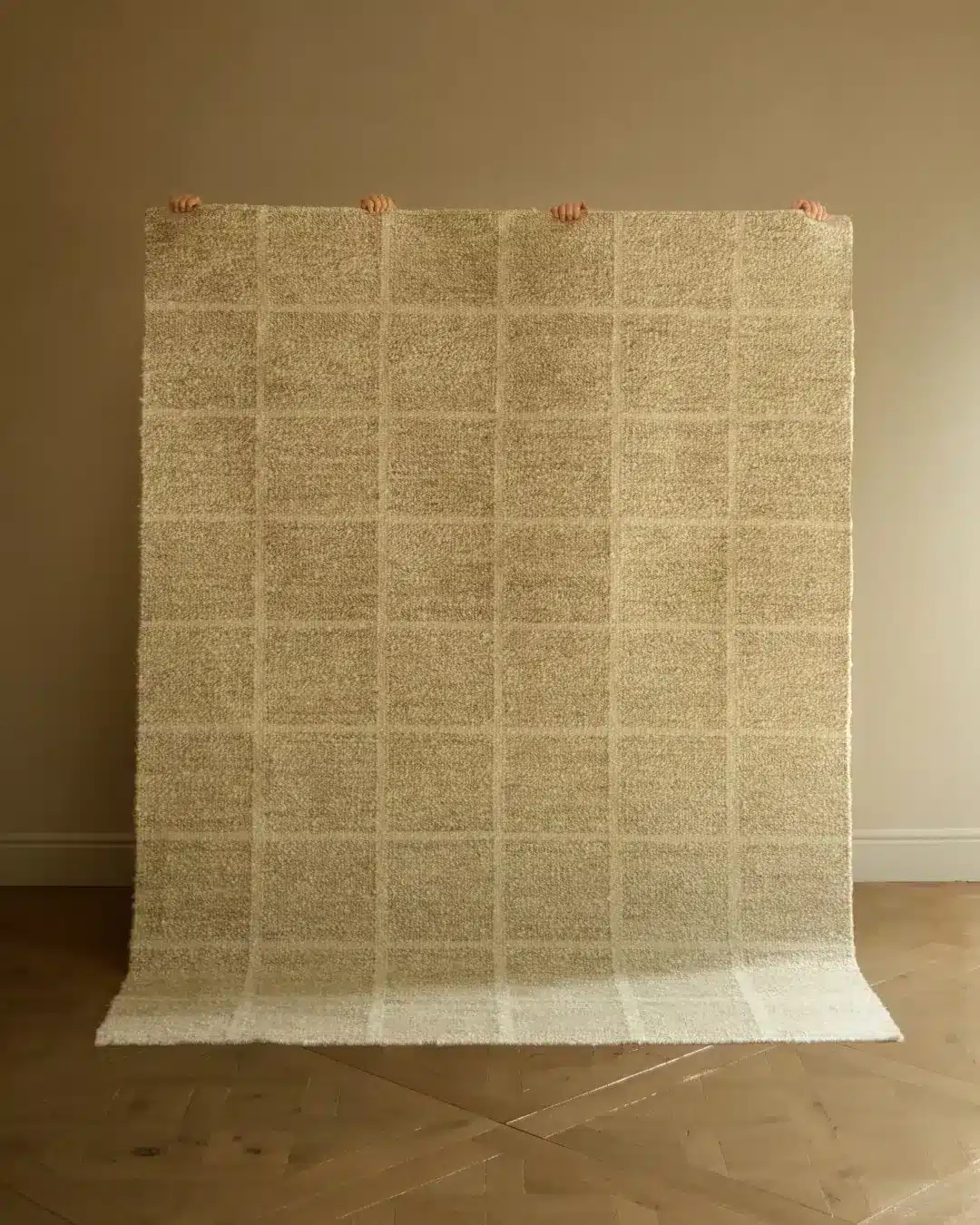 Thula Frame Rug handwoven natural fibre rug